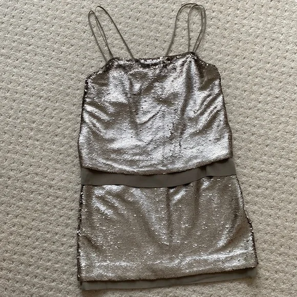 banana republic sequin mini dress Stretch-Sequin Mini Dress